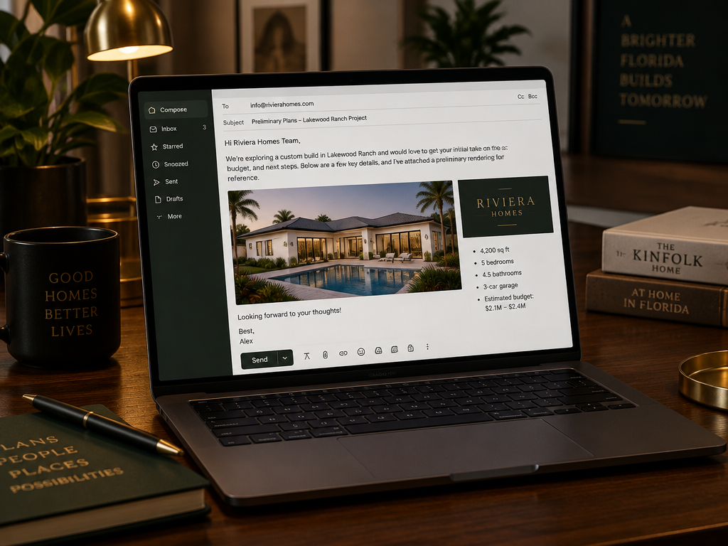Builder email script example