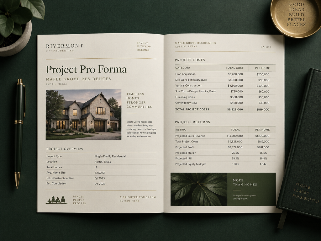 Printable pro forma PDF example